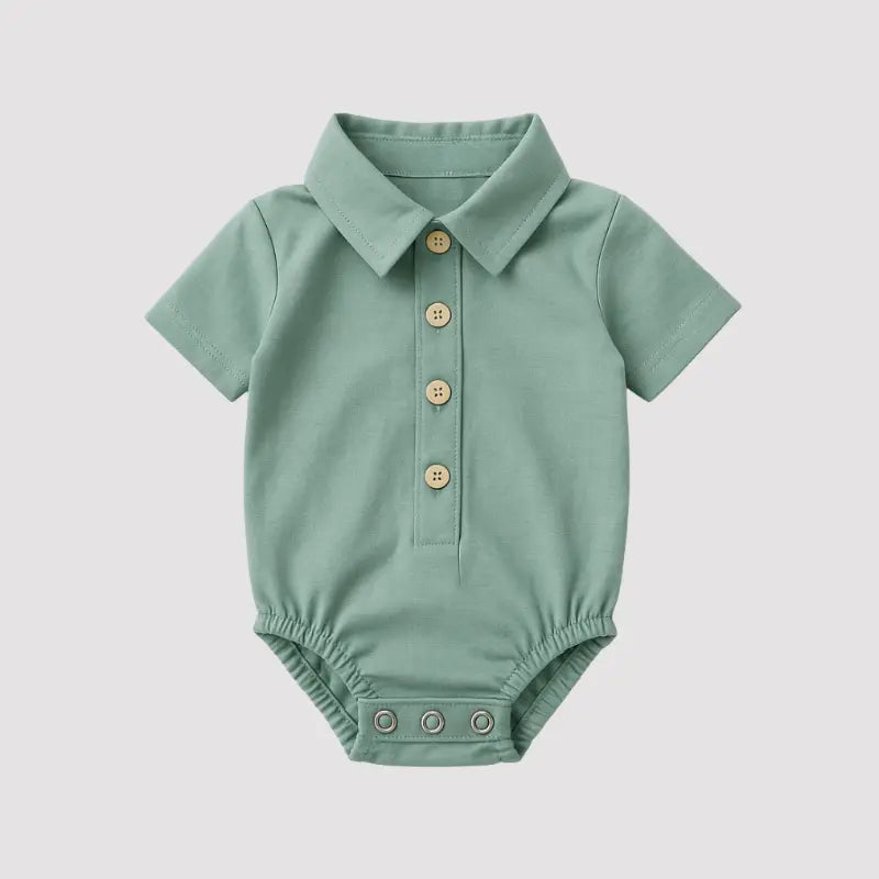 Body Bebe Social Algodao Confort Verde