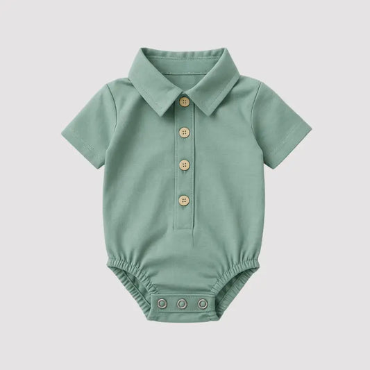Body Bebe Social Algodao Confort Verde