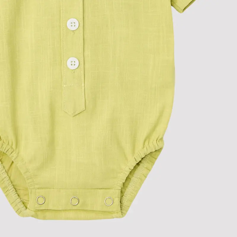 Body Bebe Social Joseph Algodao Verde