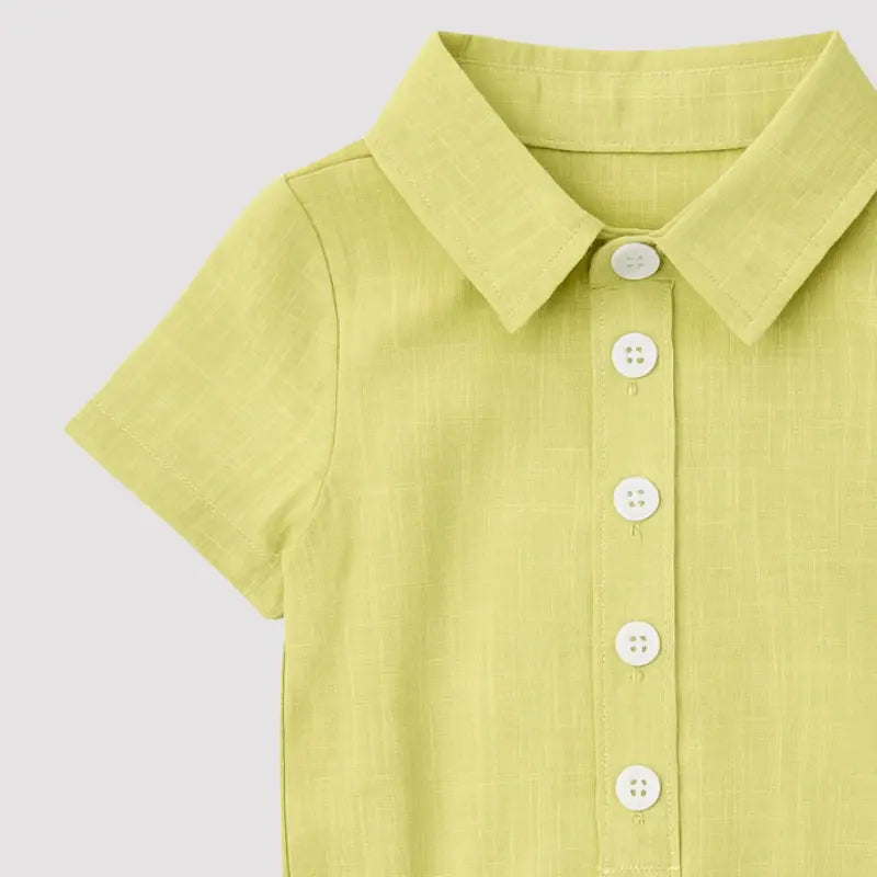 Body Bebe Social Joseph Algodao Verde