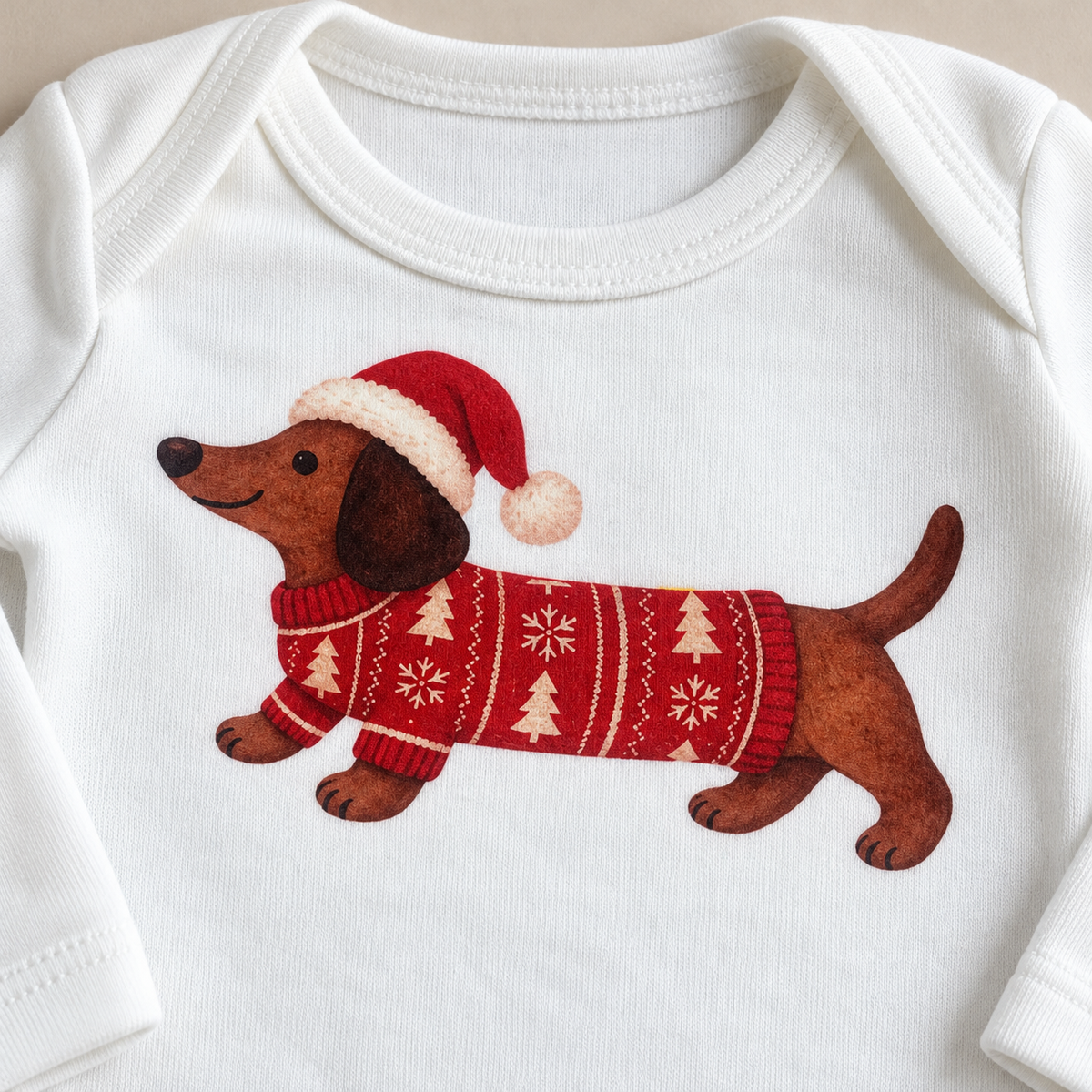 Conjunto Organic Dog Natalino Off White