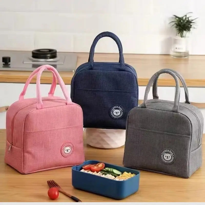 Bolsa Termica Lanche e Frutas Roxa