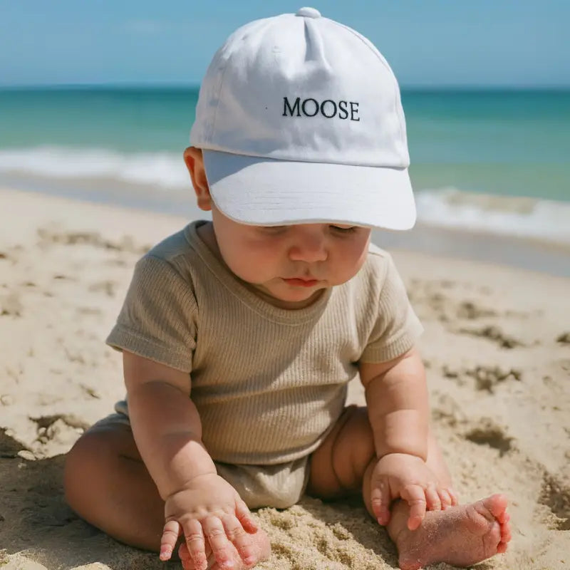 Boné bebê Style Moose White