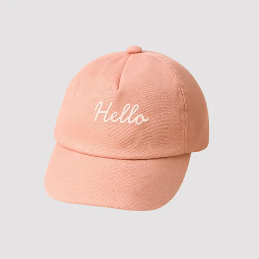 Boné bebê Menina Style Hello Rose