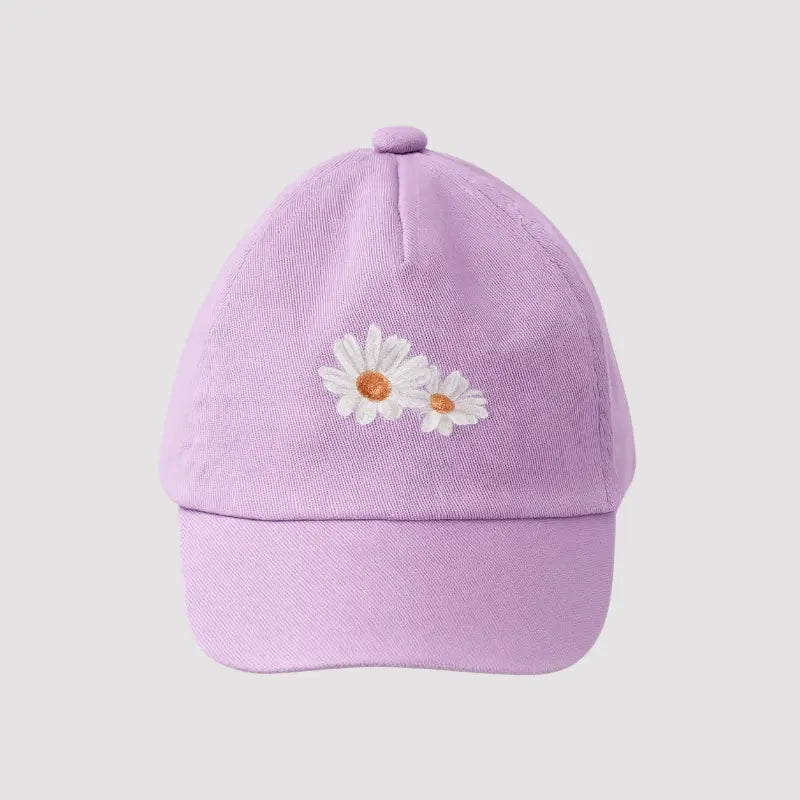 Boné bebê Style Flowers Lavanda