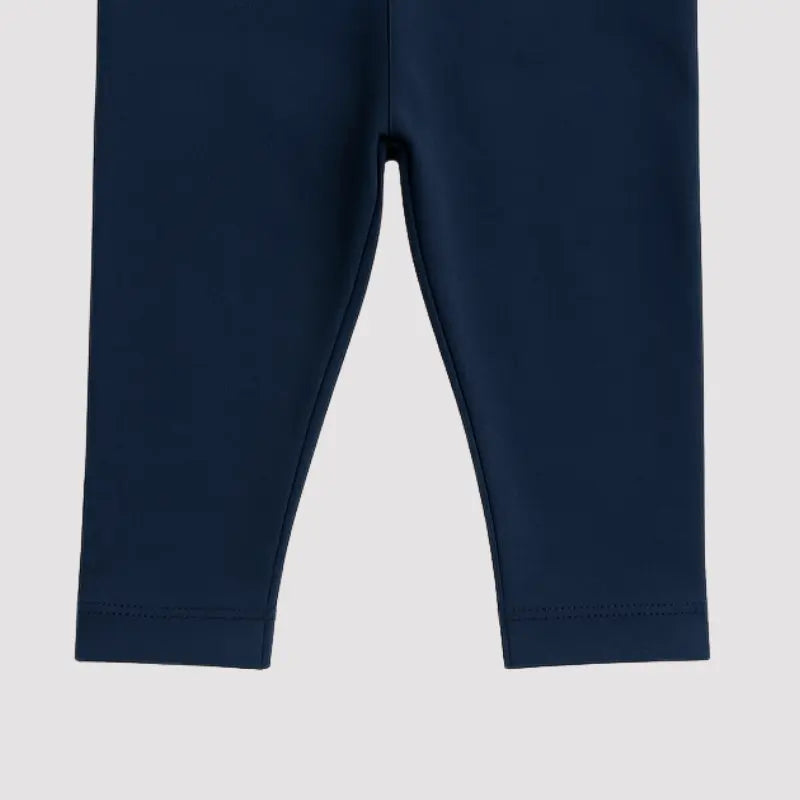 Calca Bebe Algodao Marinho