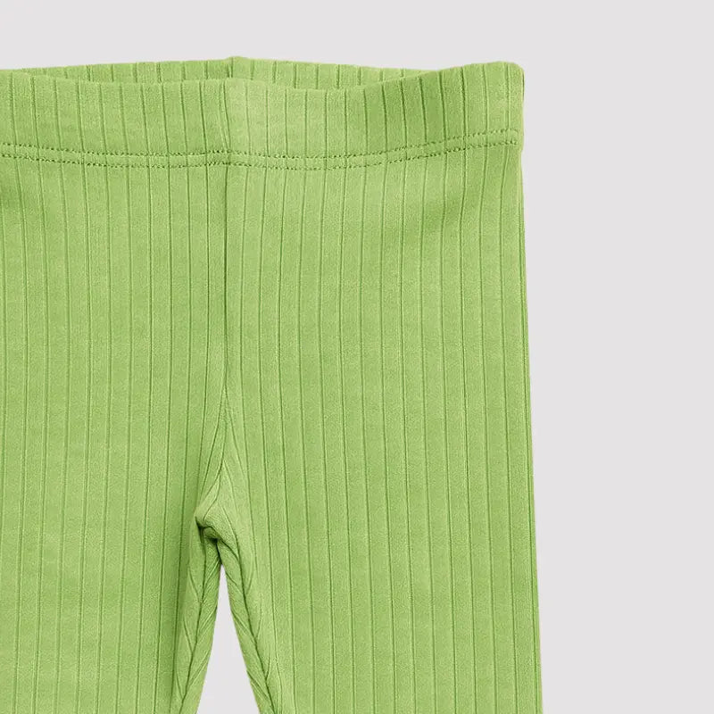 Calca Bebe Canelado Pistache