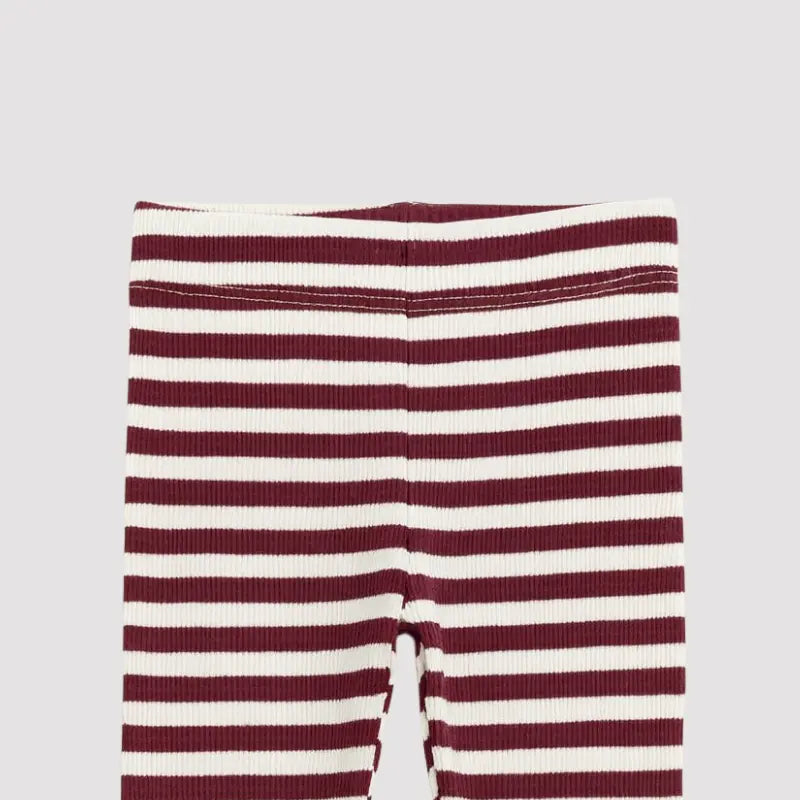Calca Bebe Unissex Listras Bordo