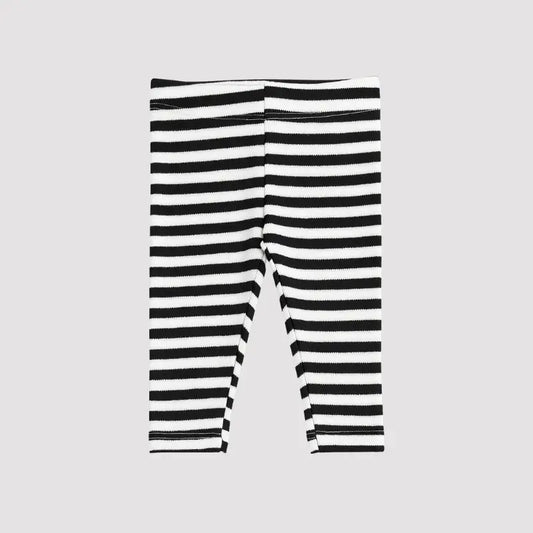 Calça Bebê Unissex Listras Black