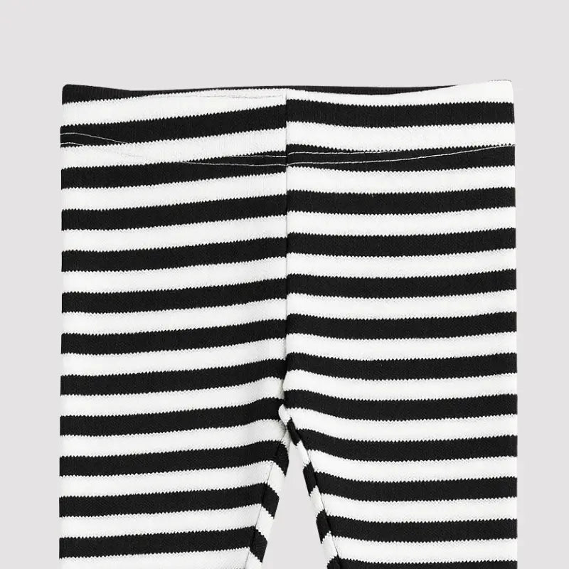 Calca Bebe Unissex Listras Black