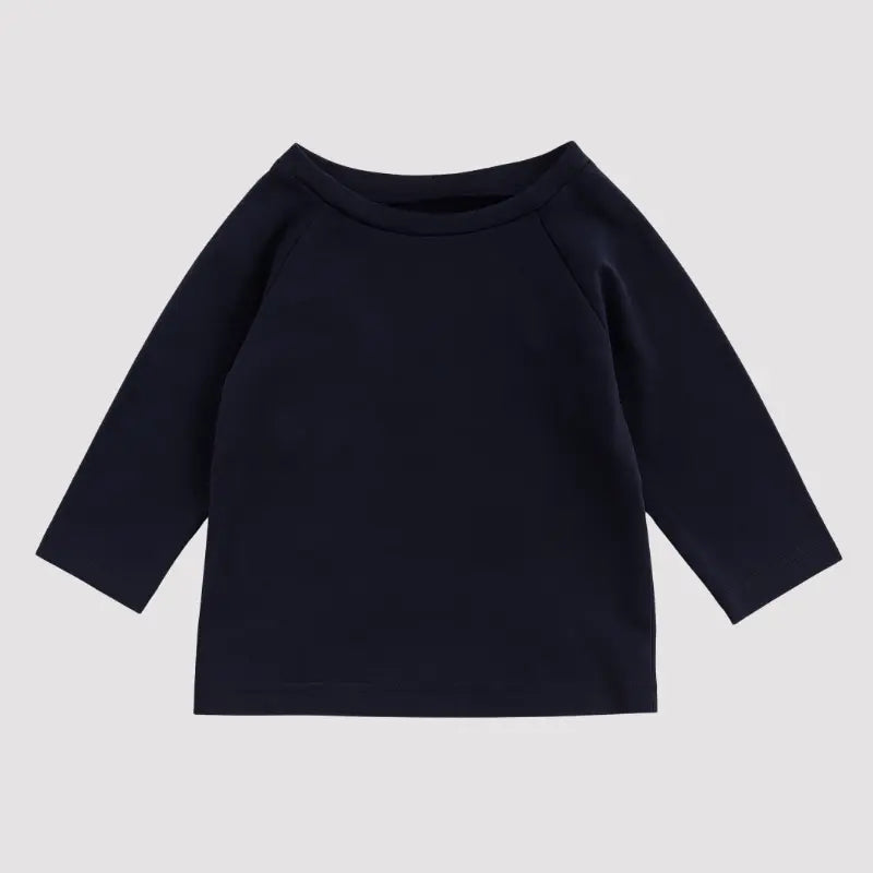 Camisa bebE AlgodAo Raglan Black longa