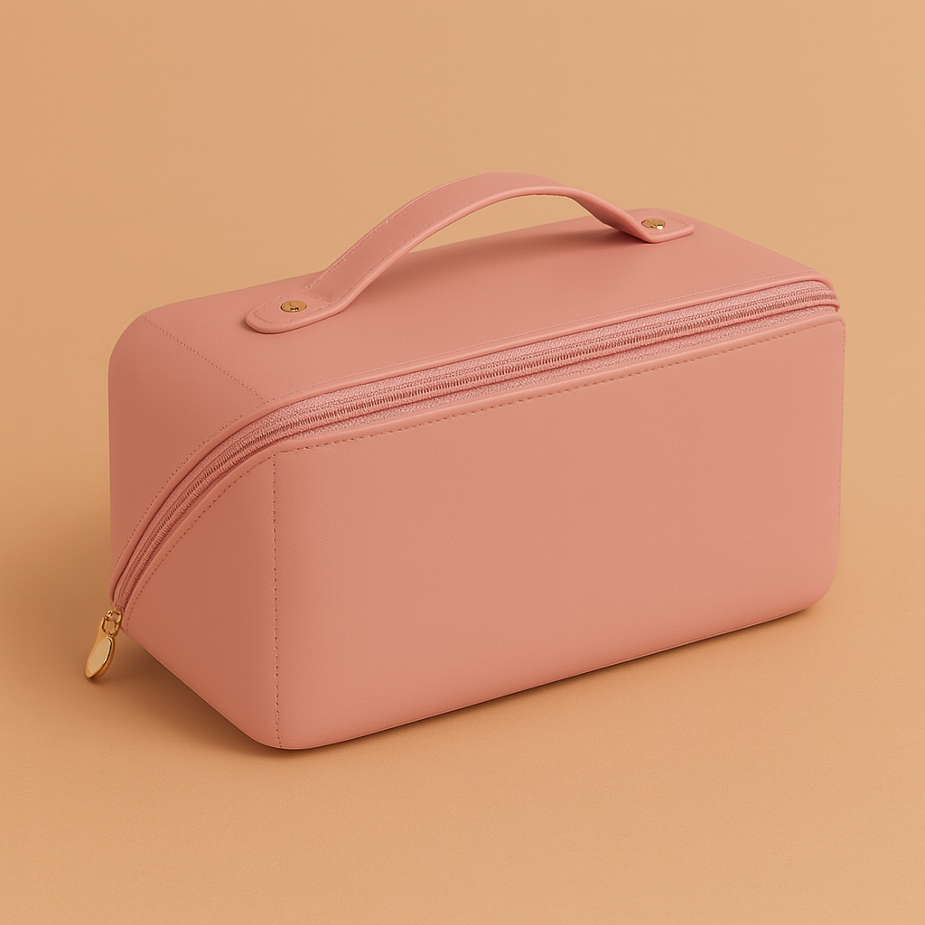 Necessaire c/ divisorias Multifuncional Minimalista Rose