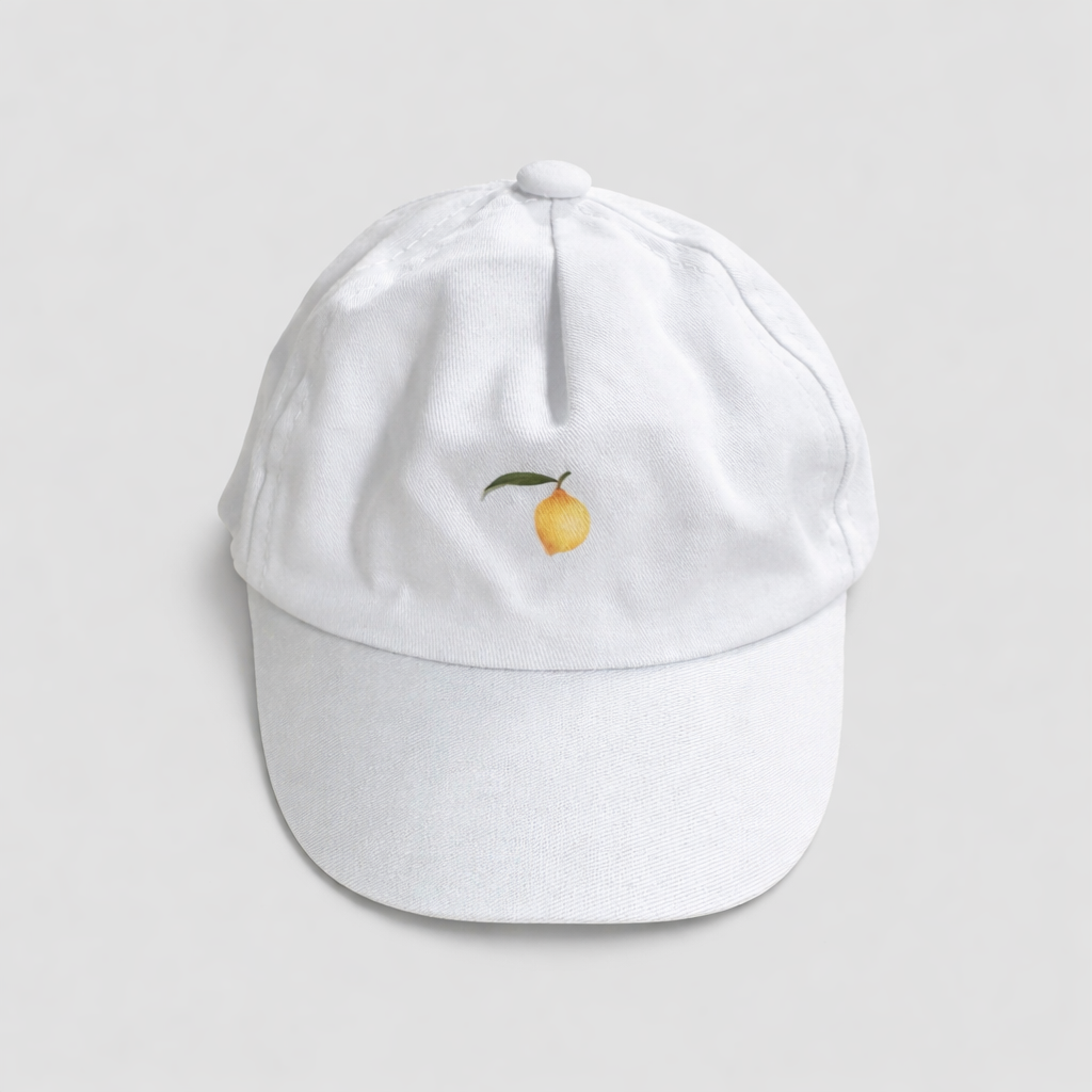 Boné bebê Style Lemon white