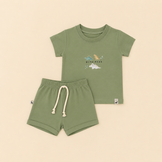 Conjunto Bebê Confort Dino Green