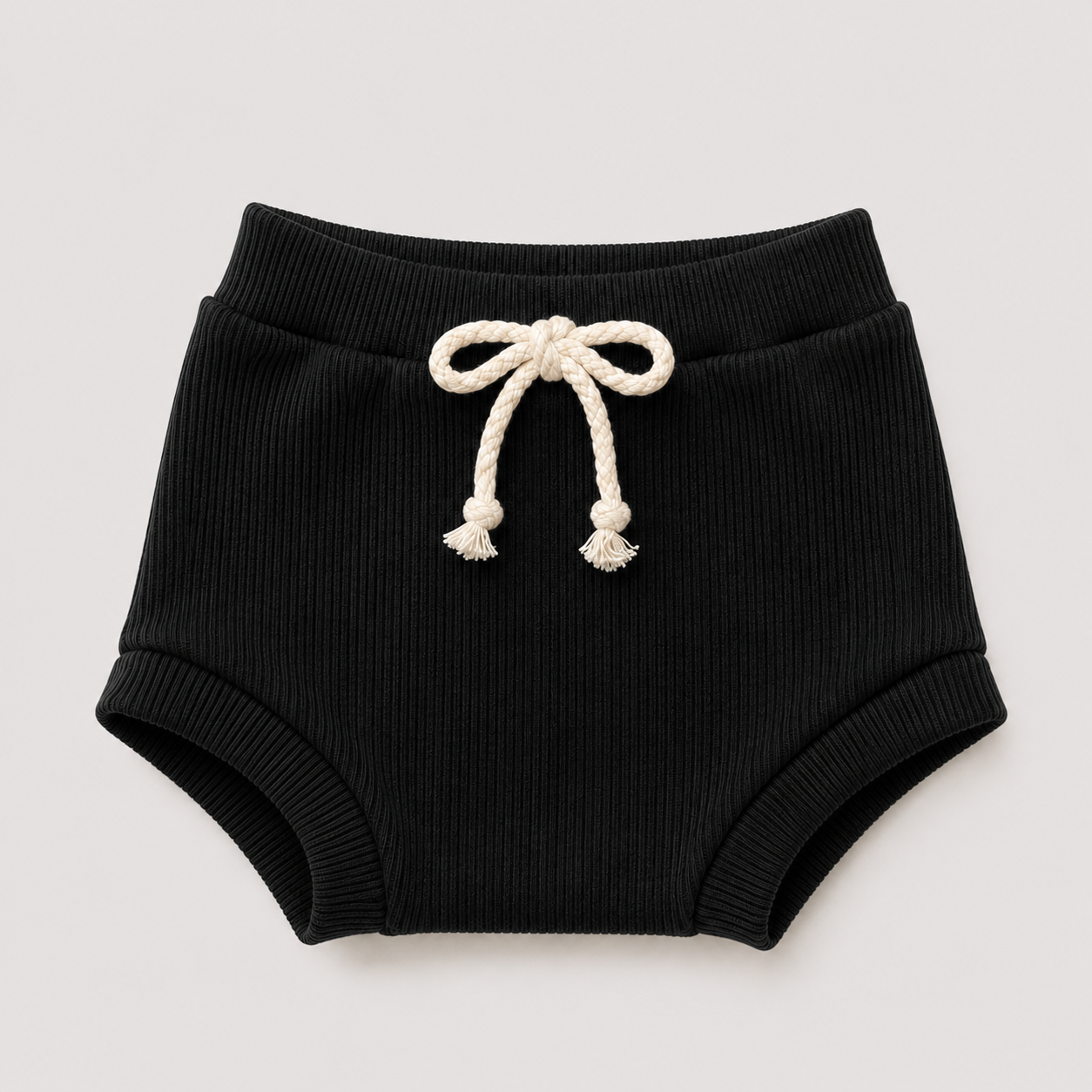 Tapa Fralda Unissex Bebê canelado black