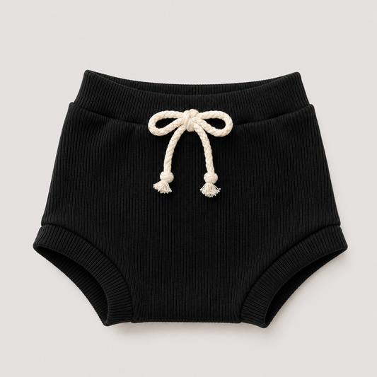 Tapa Fralda Unissex Bebê canelado black