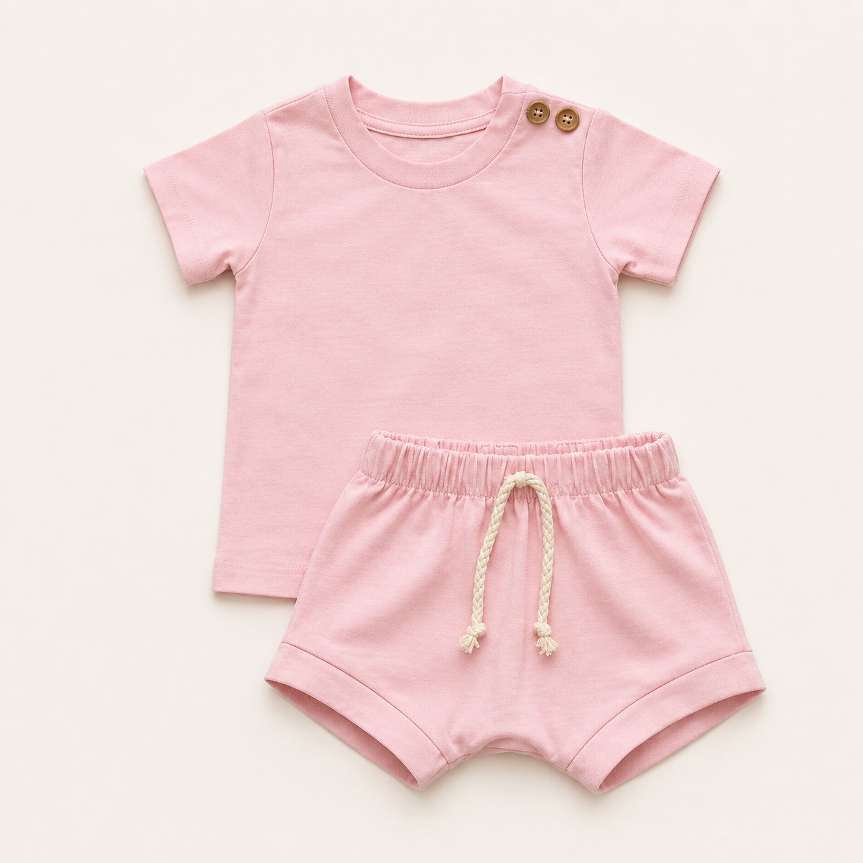 Conjunto Bebê Confort Buttons Rose