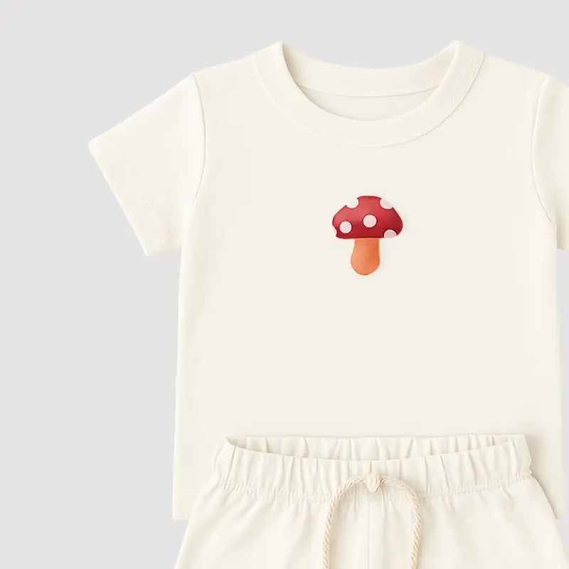 Conjunto Bebê Confort Cogumelo Off White
