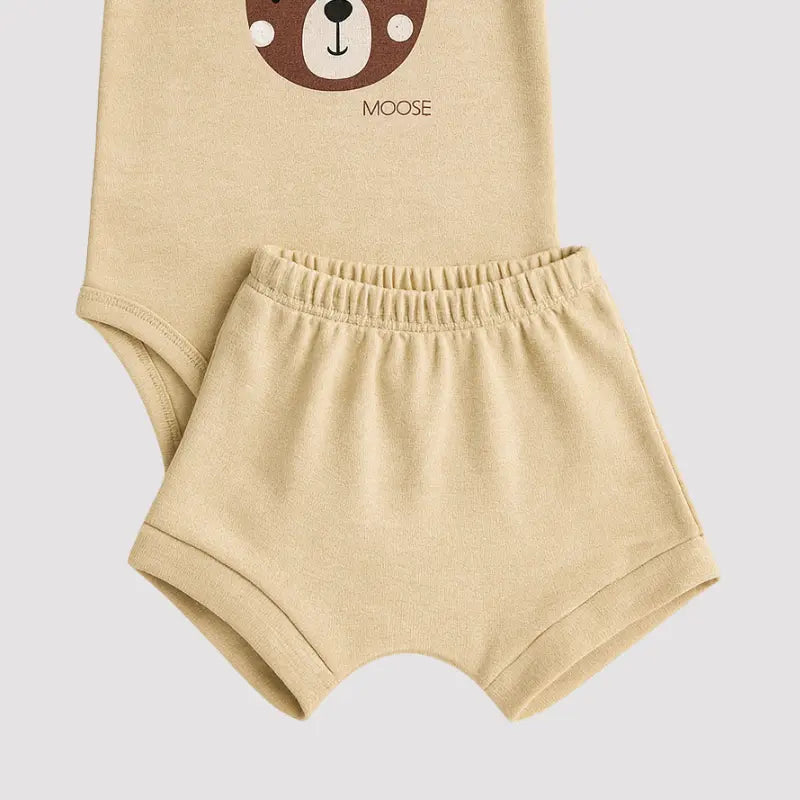 Conjunto Bebe algodao Bear