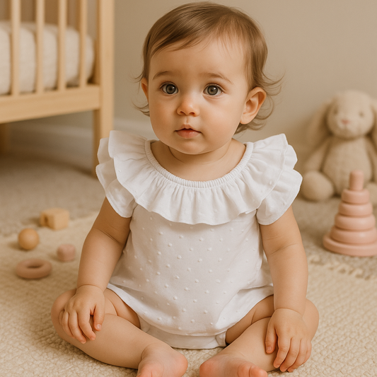 Camisa Bebê Menina Little White