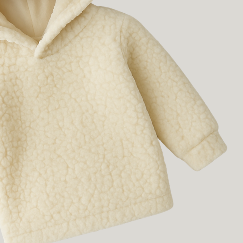 Casaco Bebê Teddy Vanilla