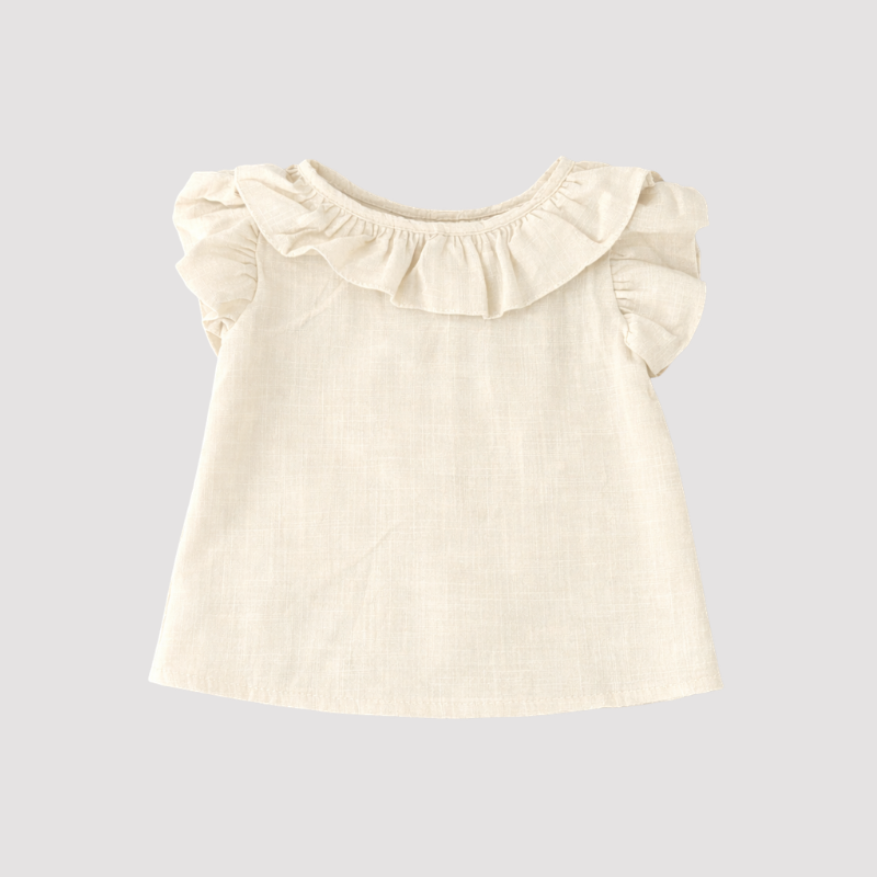 Little White Baby Girl Shirt