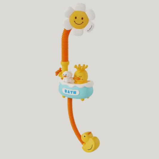 Chuveirinho Ducha De Banho Patinho Com Ventosa
