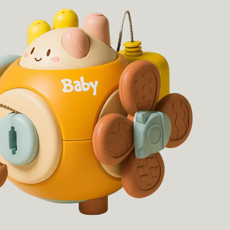 Cubo Magico Sensorial 6 em 1 para Bebes Montessori