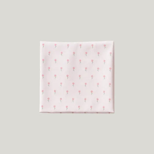 Cueiro Bebê Algodão Flower Rose