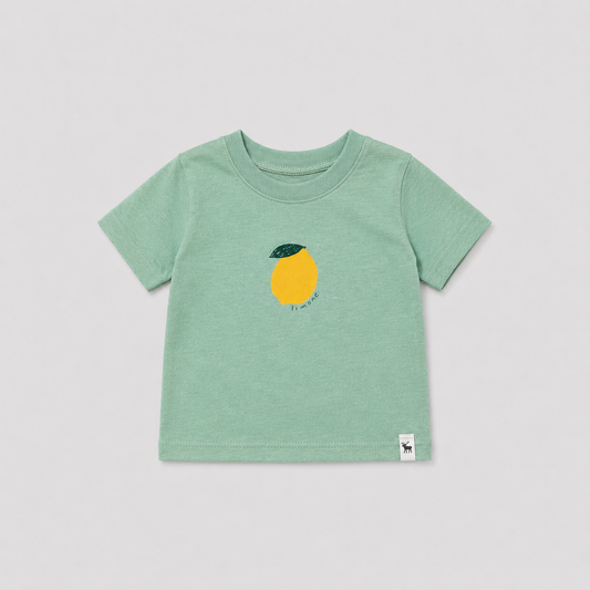Camisa bebê Algodão Limone Green