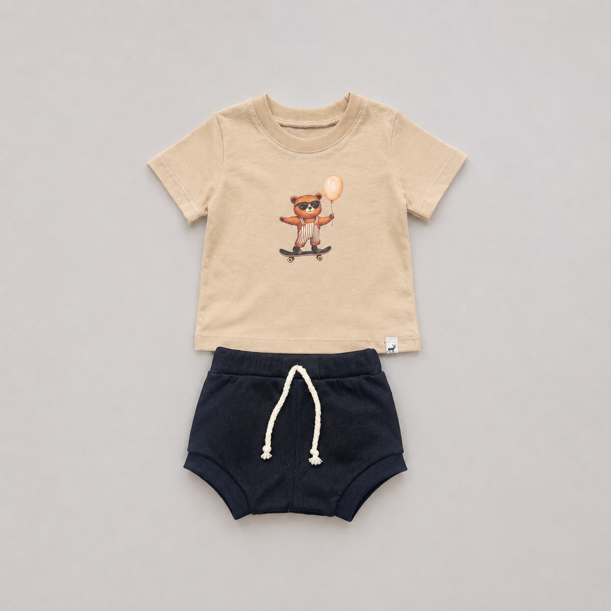 Conjunto Bebê Algodão Teddy Party