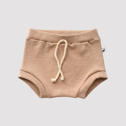 Tapa Fralda Bebê Canelado Caqui