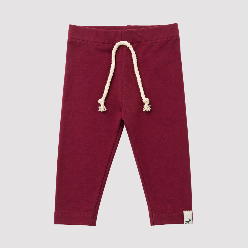 Calça Bebê Moletinho Confort Bordô