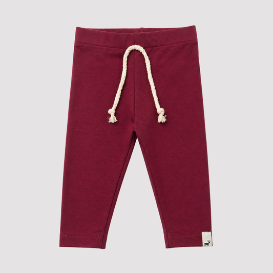 Calça Bebê Moletinho Confort Bordô