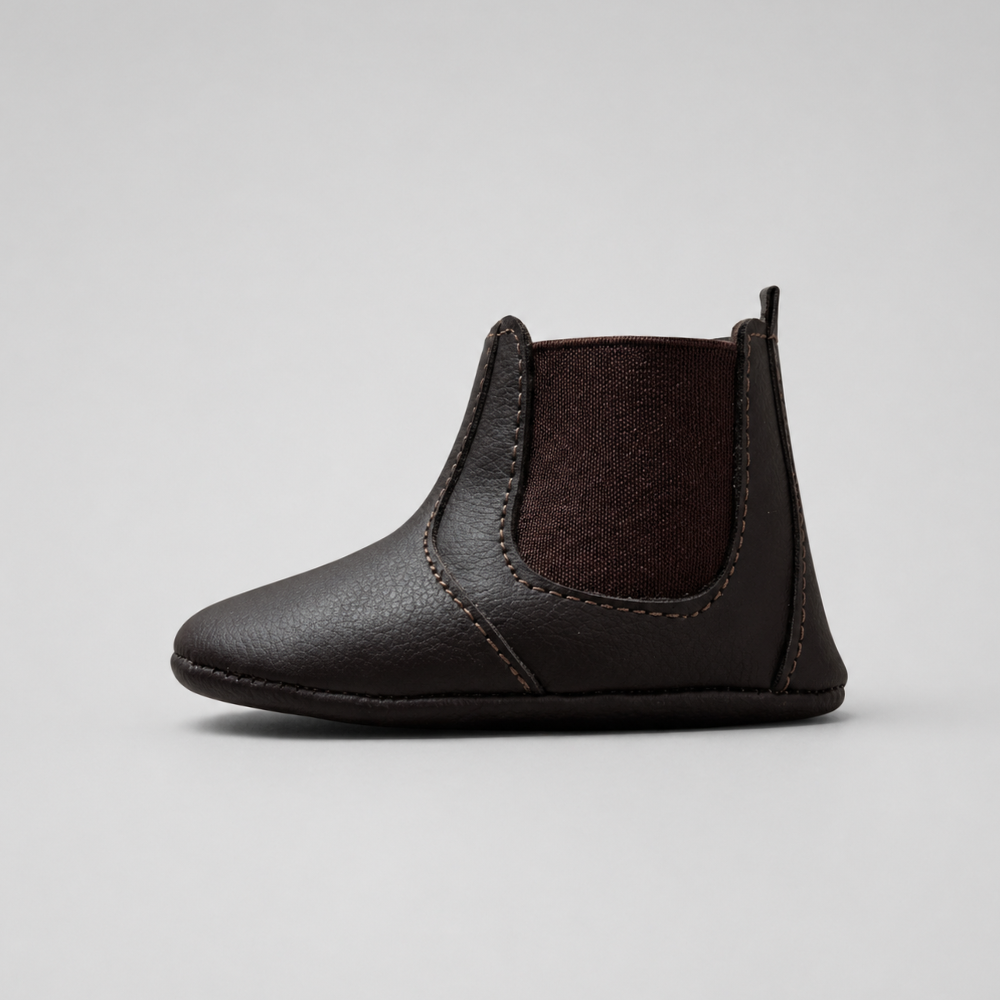 Bota Bebê Vintage Unissex Mocha