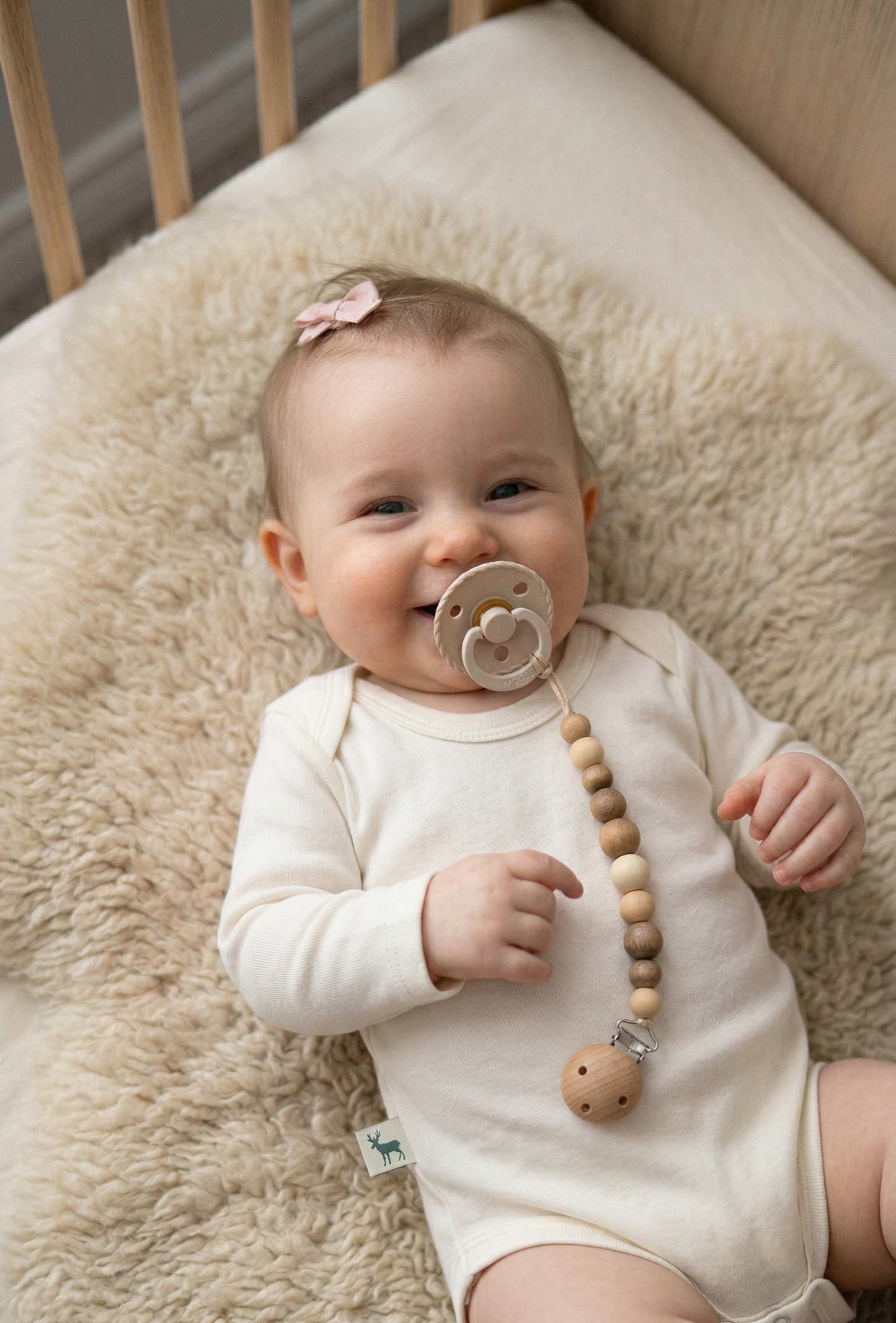 Body Bebê Algodão Off White Longo