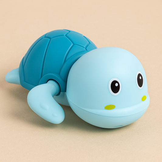 Brinquedo De Banho Antistress Tartaruga Que Nada Azul