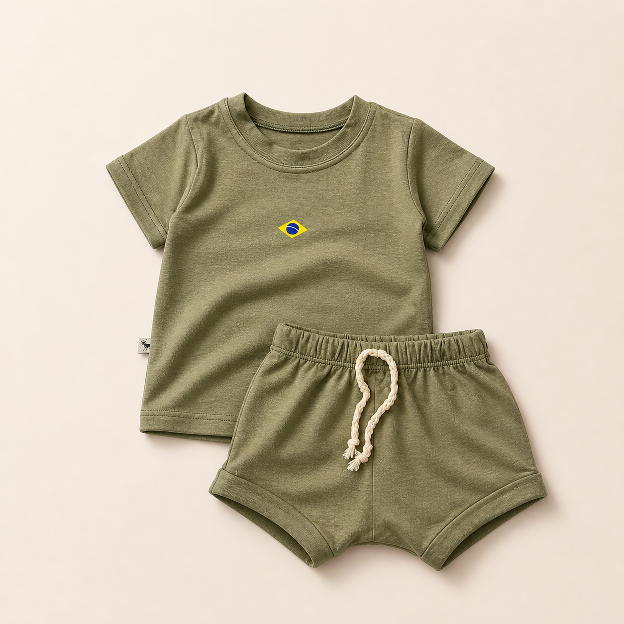 Conjunto Confort Brasil Musgo