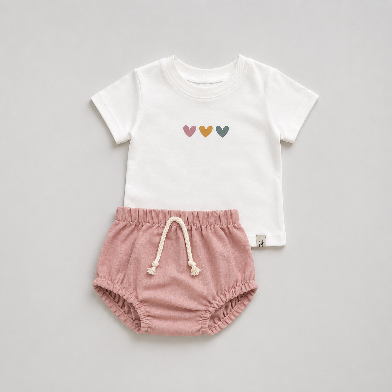 Conjunto Bebê Amour Rose