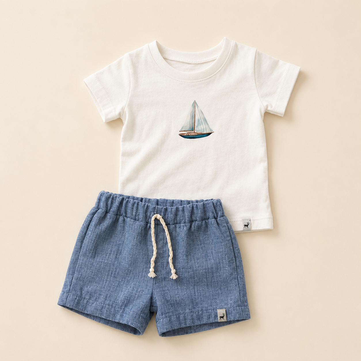 Conjunto Bebê Algodão Navy Blue