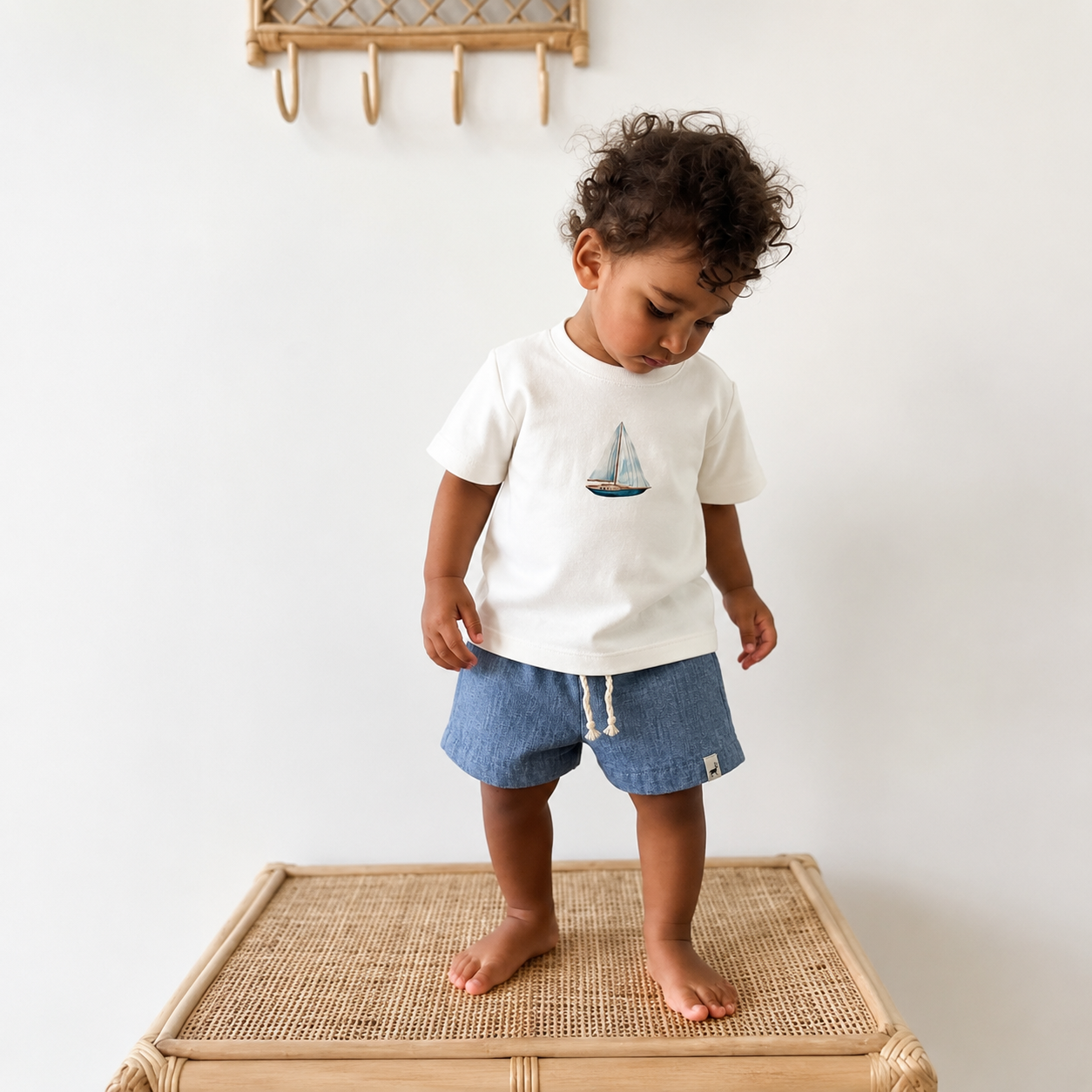 Conjunto Bebê Algodão Navy Blue
