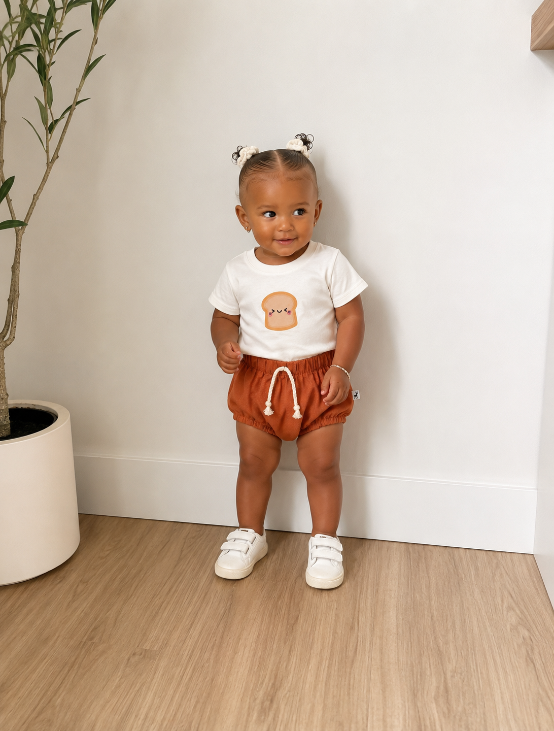 Conjunto Bebê Bread Terra Cota