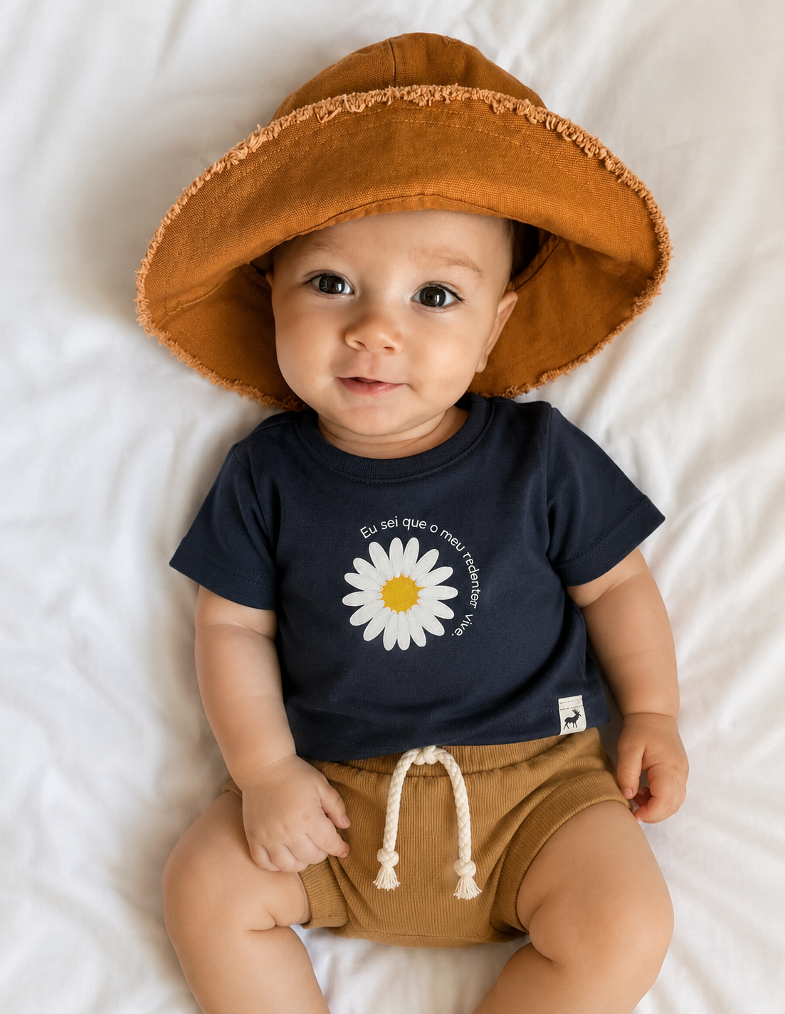 Conjunto Bebê Algodão Margarida