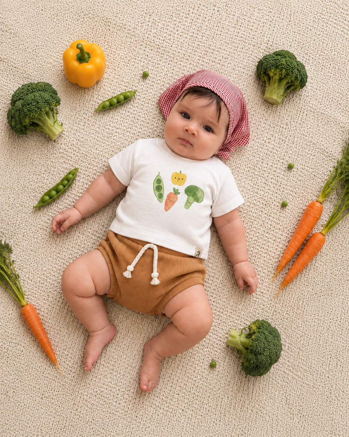 Conjunto Bebê Leguminhos Cut