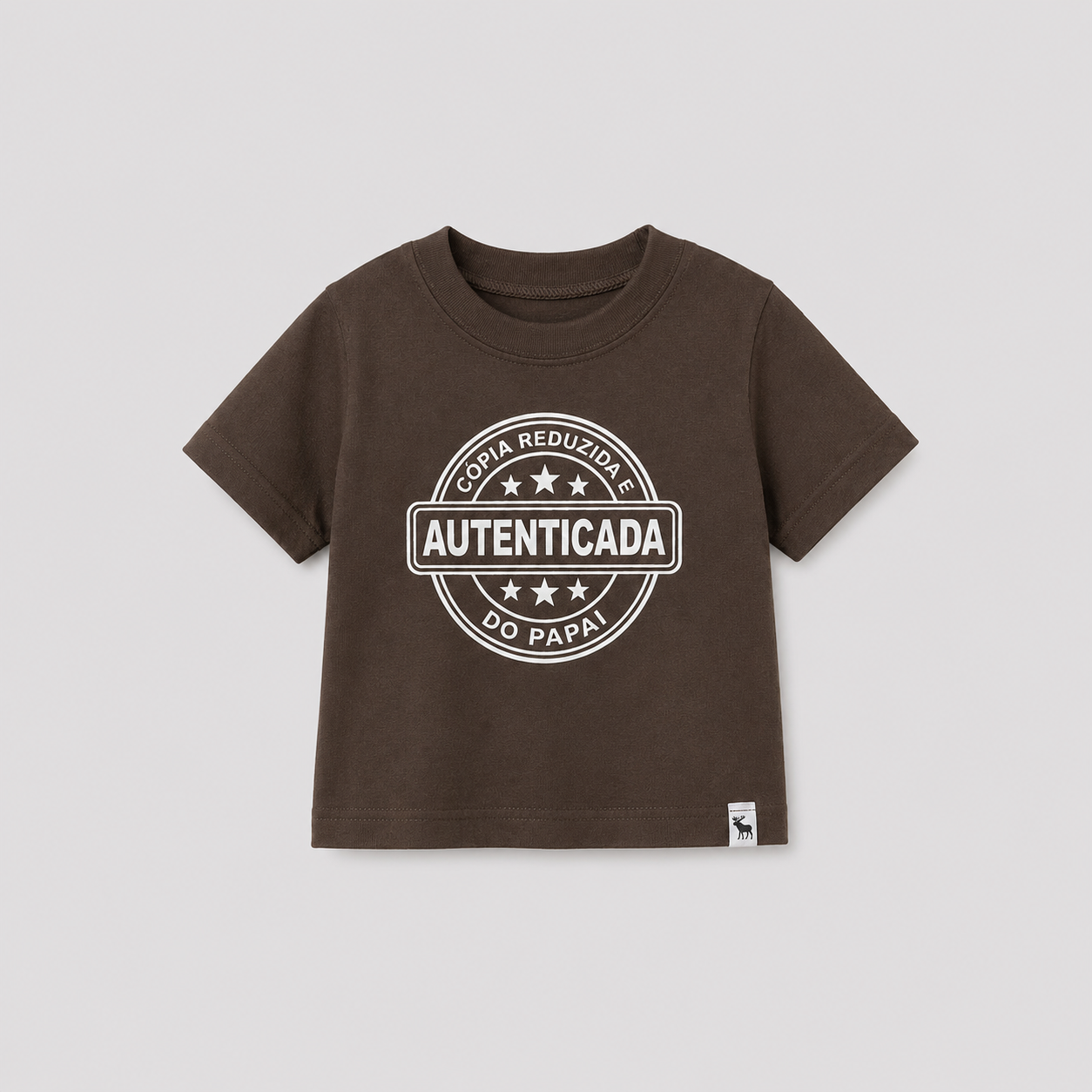Camisa Algodão Copia do Papai Mocha