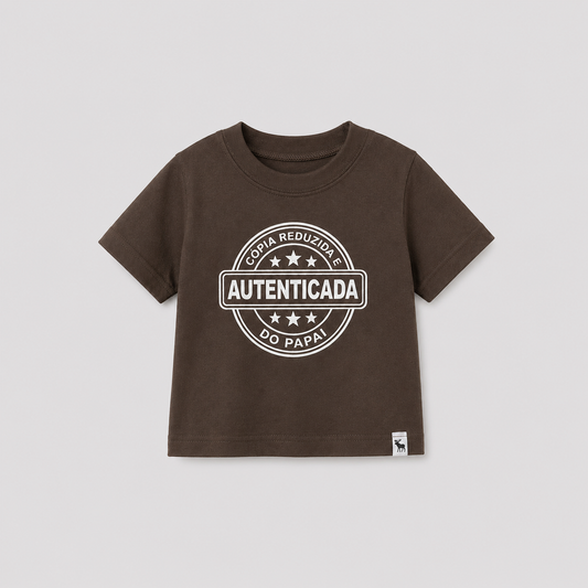 Camisa Algodão Copia do Papai Mocha