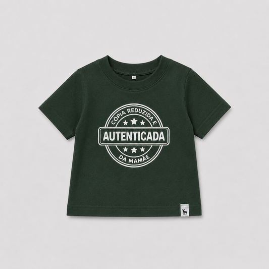 Camisa Algodão Copia da Mamãe Musgo