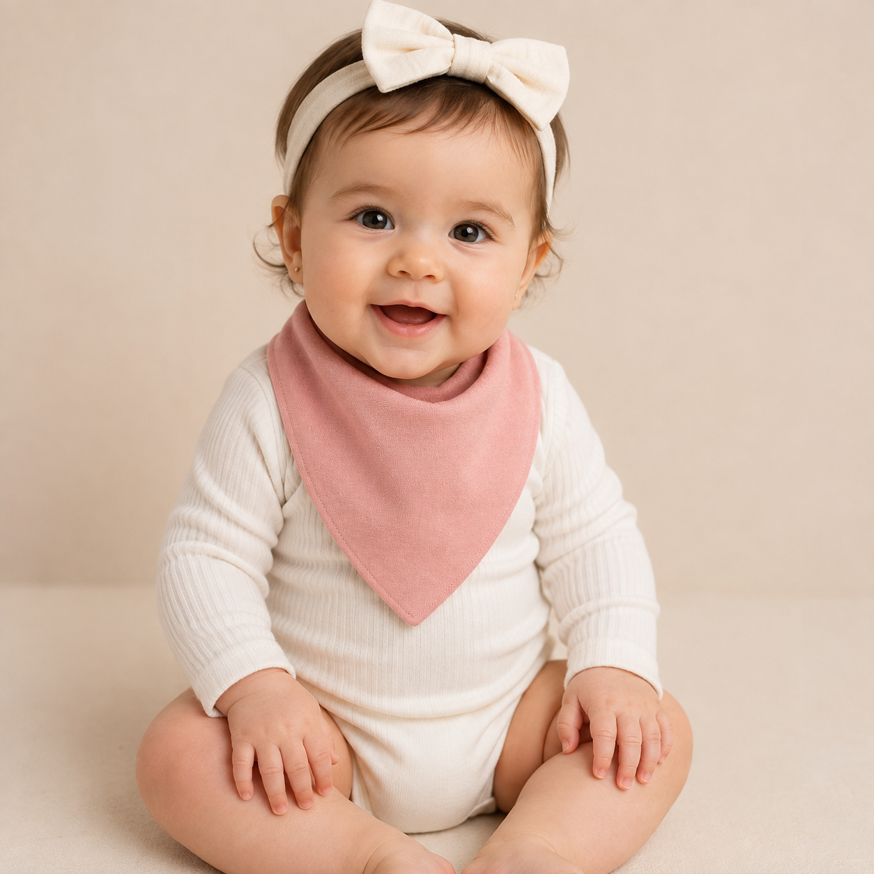 Babador Bebê Rosa