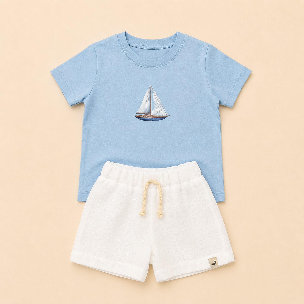 Conjunto Bebê Confort Navy Off White