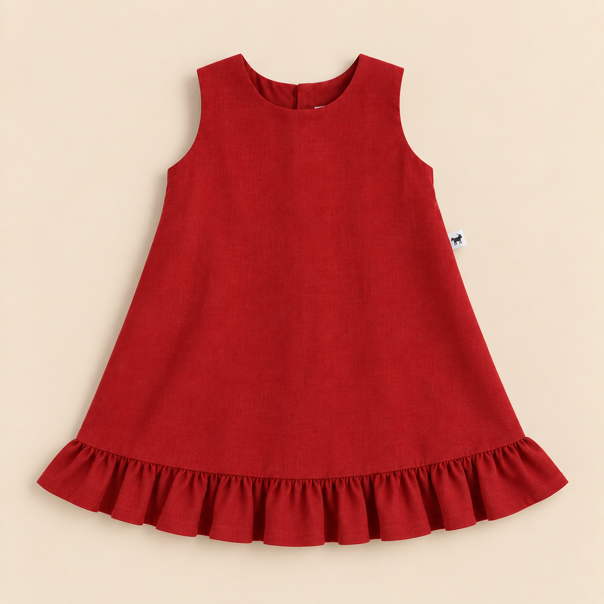 Vestido Infantil Algodão Petite Red